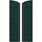 Ekena Millwork Americraft 4-Board (3 Batten) Wood Joined Board-n-Batten Shutters w/Ellipt Top, ARW401BE414X44FGH, PR ARW401BE414X44FGH - alternate 1
